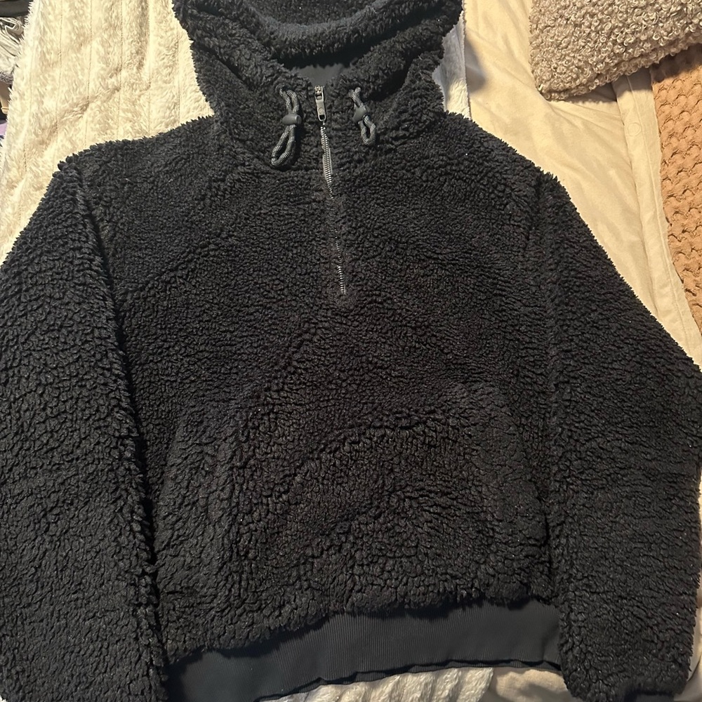 Lululemon Black Sherpa Hoodie